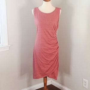 LEITH Ruched Bodycon Tank Dress